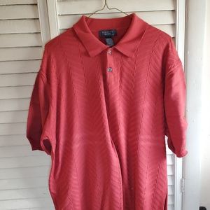 Toscano Red XXL Short Sleeve  Shirt